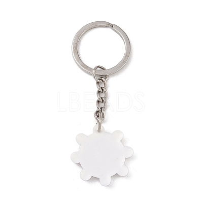 Cartoon PVC Pendant Keychain LS-KEYC-U001-01B-1