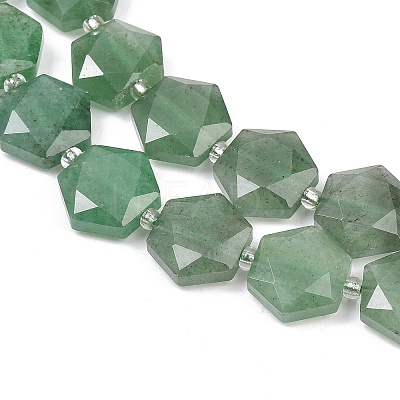 Natural Green Aventurine Beads Strands G-G144-A04-01A-1