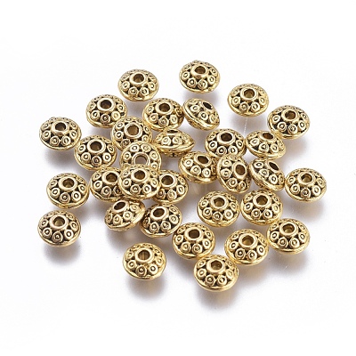 Tibetan Style Alloy Spacer Beads GLF0725Y-1