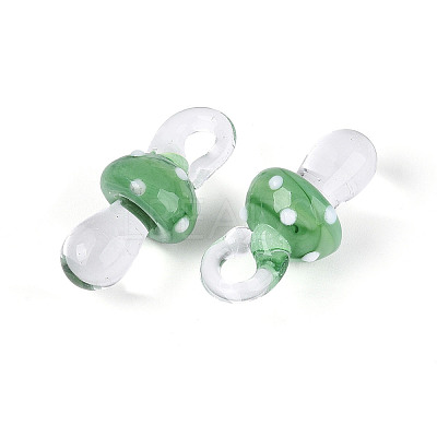 Handmade Lampwork Pendants LAMP-T021-14L-1