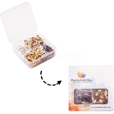 Brass Earring Findings KK-PH0035-26-1