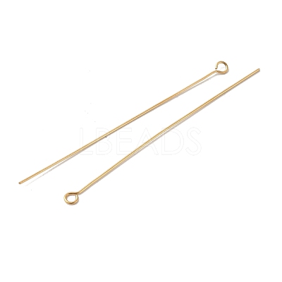 304 Stainless Steel Eye Pins STAS-K293-13G-0.6x60mm-1