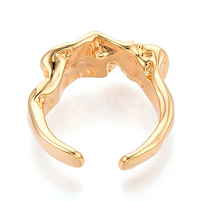 Brass Cup Peg Ring Settings LS-KK-N274-05G-1