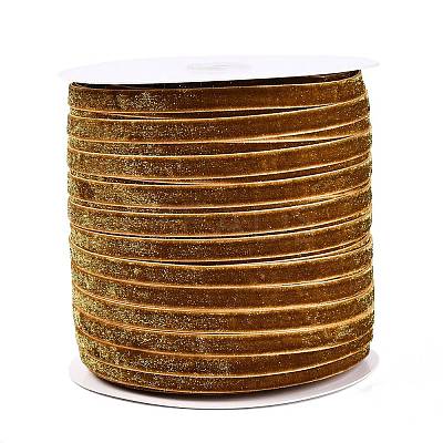 Glitter Sparkle Single Face Velvet Ribbon SRIB-Q023-01B-08-1