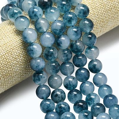 Natural Malaysia Jade Beads Strands G-L645-C01-12mm-24-1