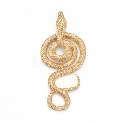 304 Stainless Steel Big Pendants STAS-K103-11G-1