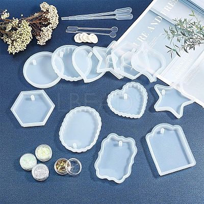 Pendant Silicone Molds DIY-OC0001-81-1