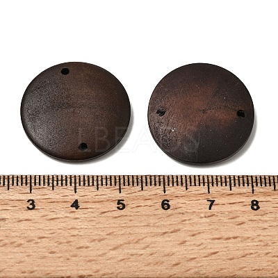 Natural Wood Links Connector Charms WOOD-A026-12-1
