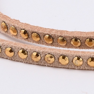 Rivet Faux Suede Cord LW-M002-03-1