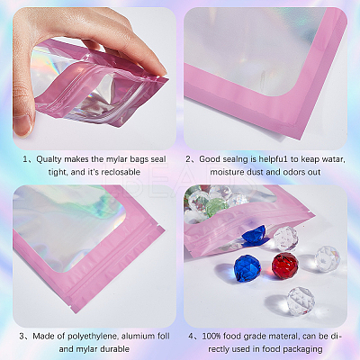 Laser PE Resealable Packaging Bags ABAG-SP0001-03G-1