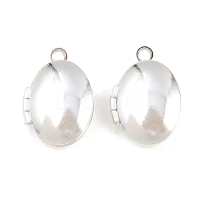 Oval Brass Locket Pendants LS-KK-K414-12E-S-1