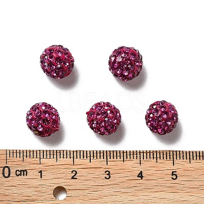 Pave Disco Ball Beads RB-A130-10mm-16-1