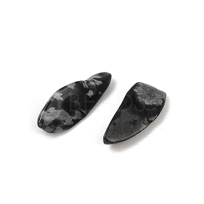 Natural Snowflake Obsidian Beads X-G-U032-A08-1