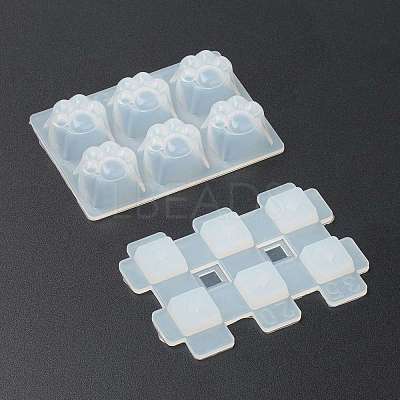DIY Cat Paw Keycap Silicone Mold DIY-J006-04-1
