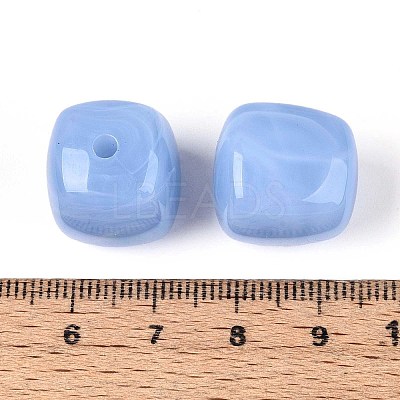 Opaque Acrylic Beads OACR-ZX006-33F-1