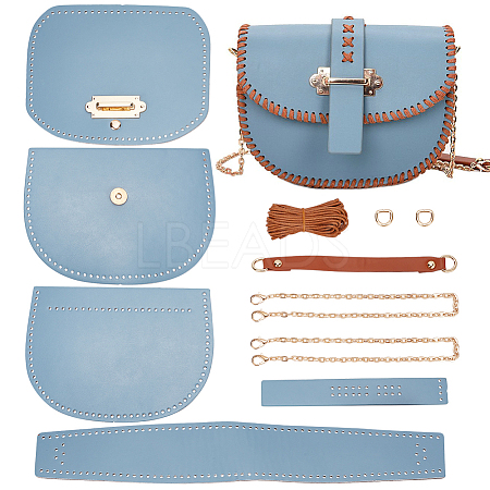 DIY Women's Crossbody Bag Kits PURS-WH0005-57G-03-1