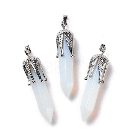 Opalite Big Pointed Pendants G-E059-03AS-10-1