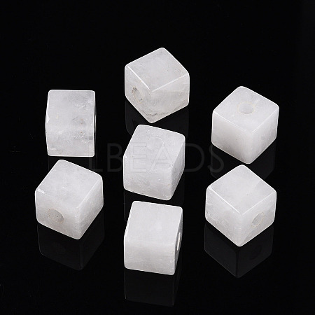 Natural Quartz Crystal European Beads G-N345-07A-12-1