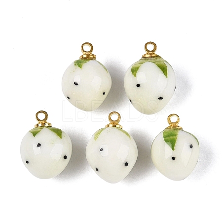 Handmade Porcelain Pendants PORC-N013-13A-01-1