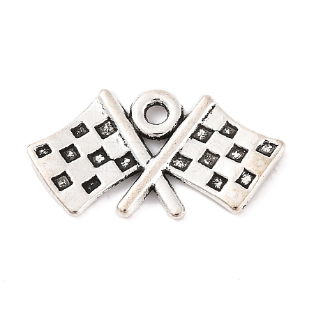 Tibetan Style Alloy Pendants TIBEP-R304-009AS-LF-1