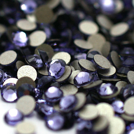 Glass Flat Back Rhinestone RGLA-C002-SS10-539-1