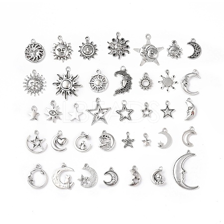 Tibetan Style Alloy Pendants X1-PALLOY-B014-11-1