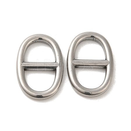 Non-Tarnish 304 Stainless Steel Buckle Clasps STAS-O006-01B-P-1