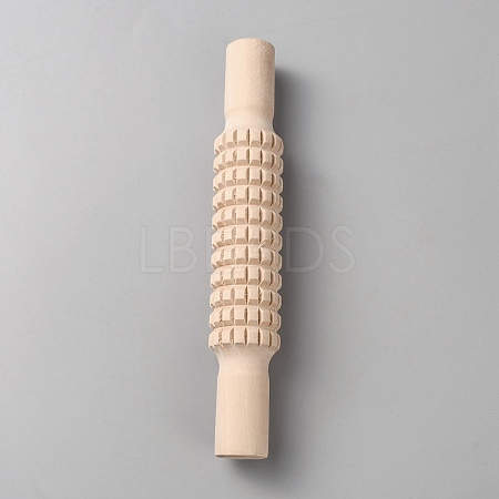 Wooden Rolling Pin AJEW-WH20141-42B-1