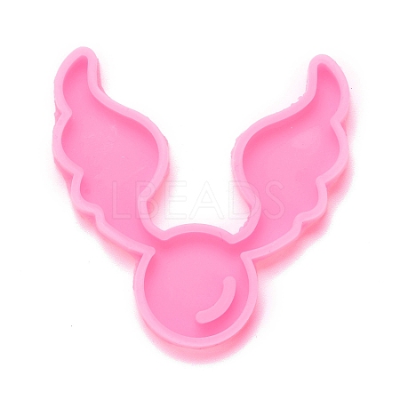 Ball with Wing Pendant Silicone Molds DIY-M034-19-1