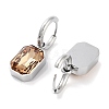 304 Stainless Steel Hoop Earring Hand Polished EJEW-C017-06P-04-2