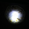 Dyed & Heatsd Natural Agate Slice USB Night Light Decoration G-Q170-10B-2