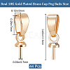 44Pcs Brass Cup Peg Bails KK-CN0002-98-2