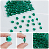 120Pcs Electroplate Glass Links Connectors GLAA-SP0001-73A-5