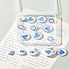 5Pcs Porcelain Tea Set Display Decorations PORC-FS0001-12-8