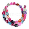Natural Crackle Agate Beads Strands G-S359-138-2