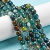 Natural Agate Beads Strands G-C082-A01-02-2