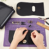 2Pcs 2 Style Alloy Twist Hasp FIND-WR0001-50C-4