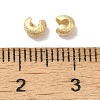 Brass Crimp Beads Covers FIND-Z039-07A-G-3