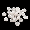 Natural White Jade European Beads G-R488-02H-3