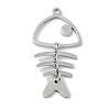 Non-Tarnish 304 Stainless Steel Pendants LS-STAS-C097-47P-1