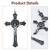 Tibetan Style Zinc Alloy Big Pendants FIND-WH0367-706AS-4