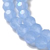 Imitation Jade Glass Beads Strands EGLA-A035-J8mm-L03-3
