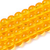 Transparent Glass Beads Strands X-GLAA-T032-T6mm-11-1