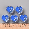 Transparent Enamel Acrylic Beads TACR-S155-004K-4