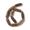 Tibetan Style dZi Beads Strands G-A024-01R-3