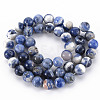 Natural Sodalite Beads Strands G-S279-10-8mm-3