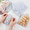 80Pcs 2 Styles Heart Printed Organza Bags OP-BBC0001-04A-3
