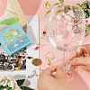 Alloy Enamel Pendants Wine Glass Charms AJEW-SC0002-01-3