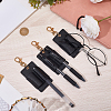 3Pcs PU Keychains KEYC-CL0001-49C-4