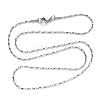 Non-Tarnish 304 Stainless Steel Boston Link Chain Necklace NJEW-S420-006C-P-4